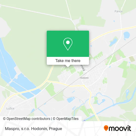 Карта Maspro, s.r.o. Hodonín