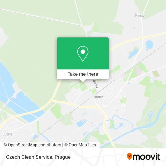 Карта Czech Clean Service