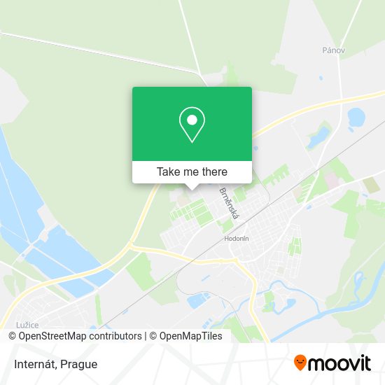 Карта Internát