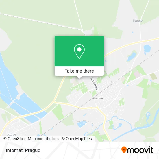 Карта Internát