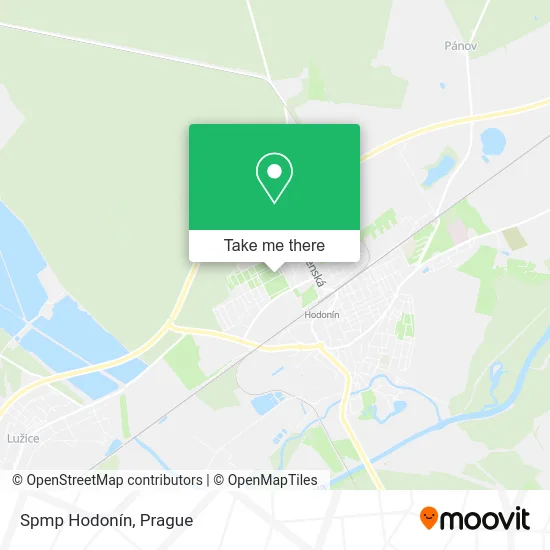 Карта Spmp Hodonín