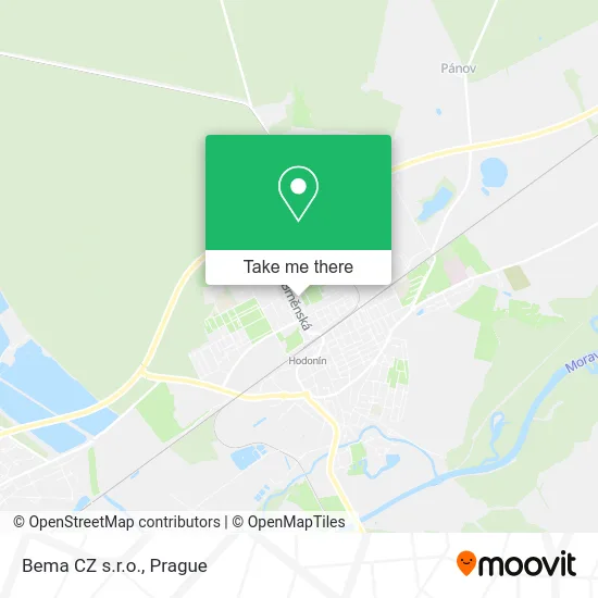 Карта Bema CZ s.r.o.