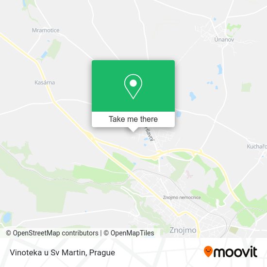 Карта Vinoteka u Sv Martin