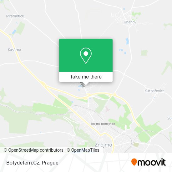Карта Botydetem.Cz