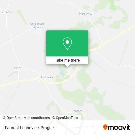 Карта Farnost Lechovice