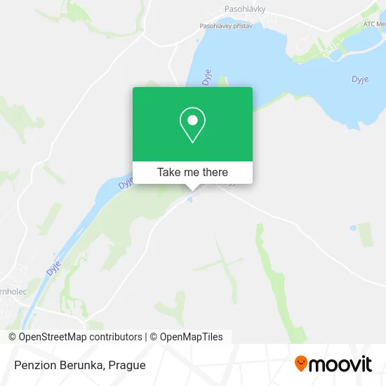 Карта Penzion Berunka