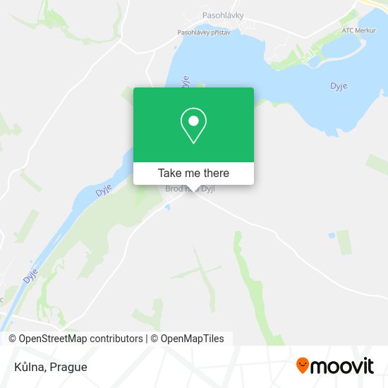 Карта Kůlna