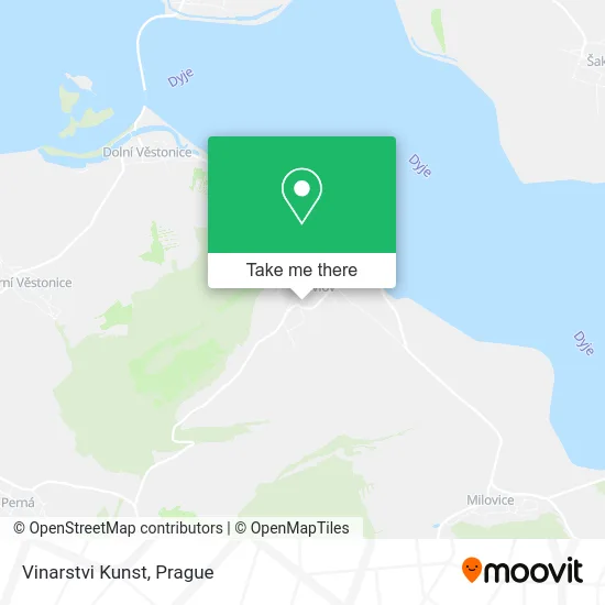 Карта Vinarstvi Kunst