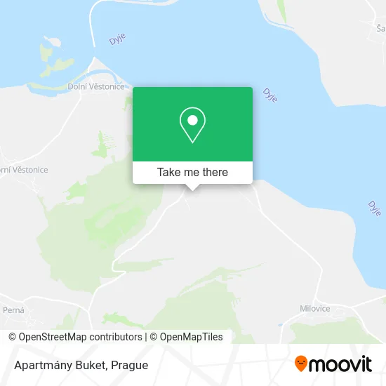Карта Apartmány Buket