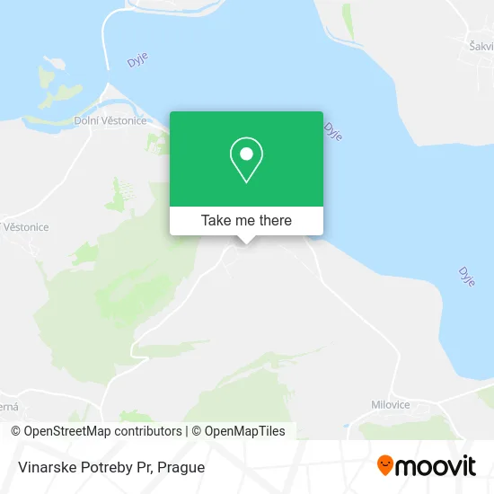 Карта Vinarske Potreby Pr