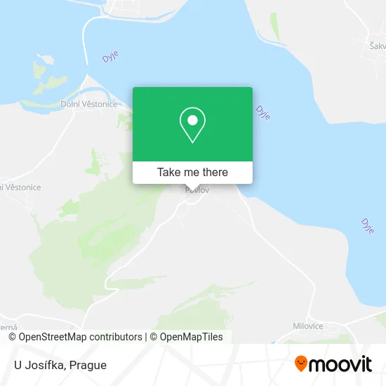 Карта U Josífka