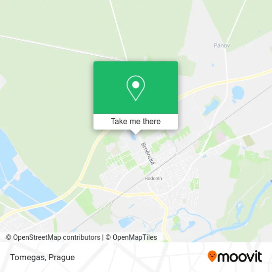 Карта Tomegas