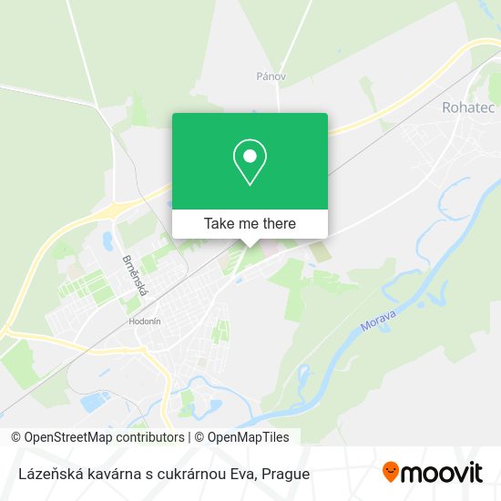 Lázeňská kavárna s cukrárnou Eva map