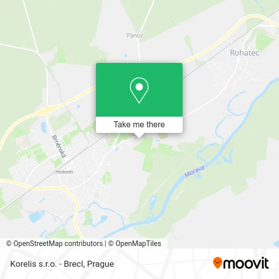 Карта Korelis s.r.o. - Brecl