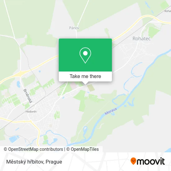 Карта Městský hřbitov