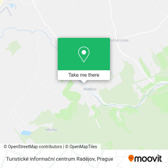 Turistické informační centrum Radějov map