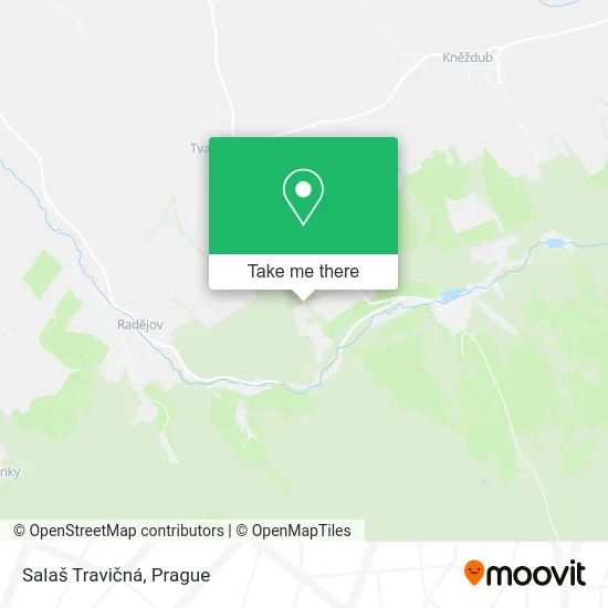 Карта Salaš Travičná