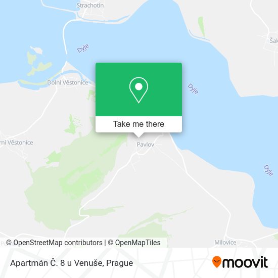 Apartmán Č. 8 u Venuše map