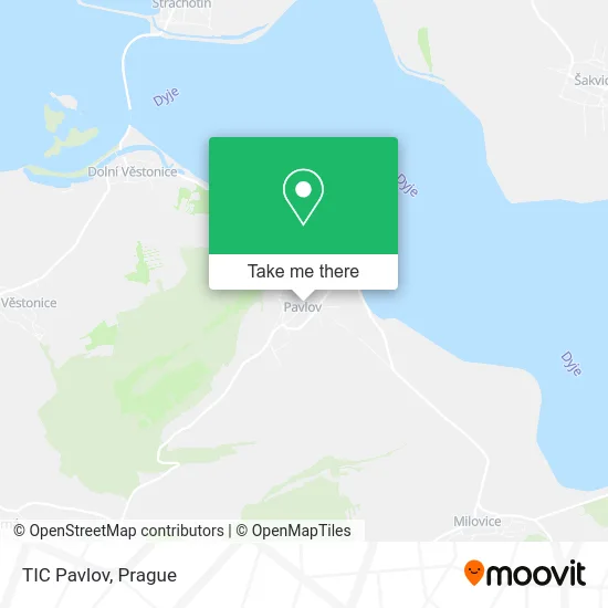 Карта TIC Pavlov