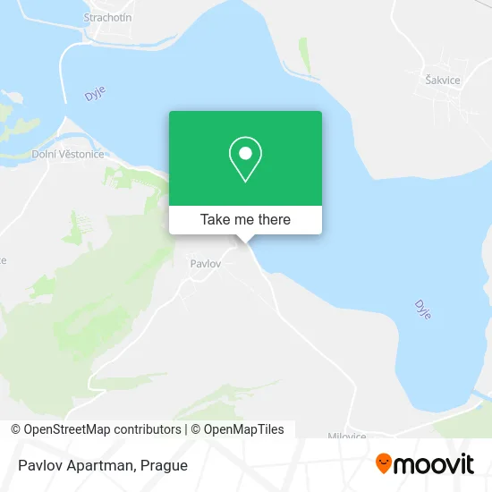 Карта Pavlov Apartman