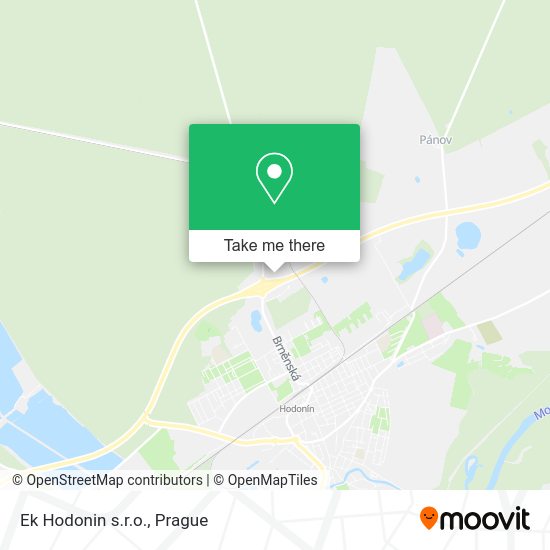 Карта Ek Hodonin s.r.o.