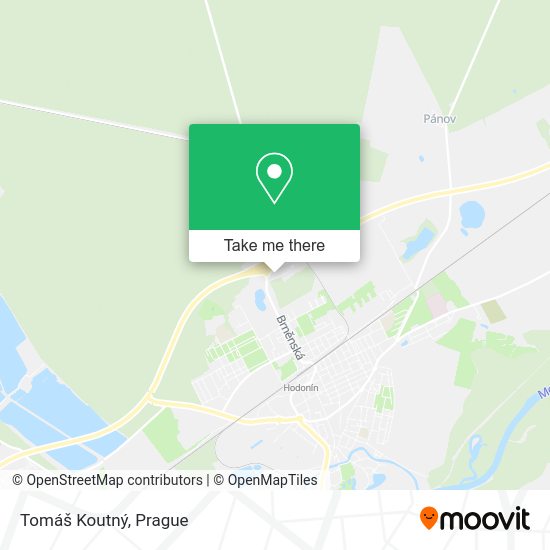 Tomáš Koutný map