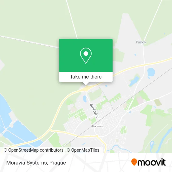 Карта Moravia Systems