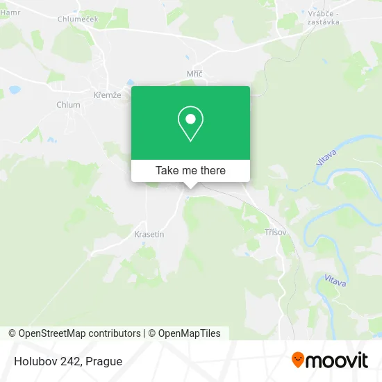 Карта Holubov 242