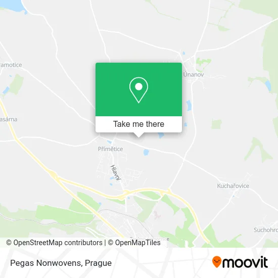 Карта Pegas Nonwovens