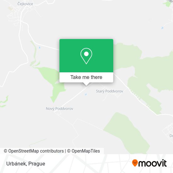 Карта Urbánek