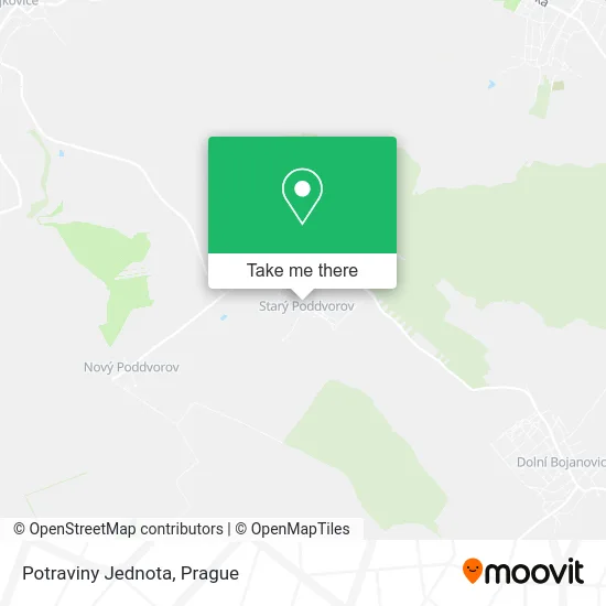 Карта Potraviny Jednota