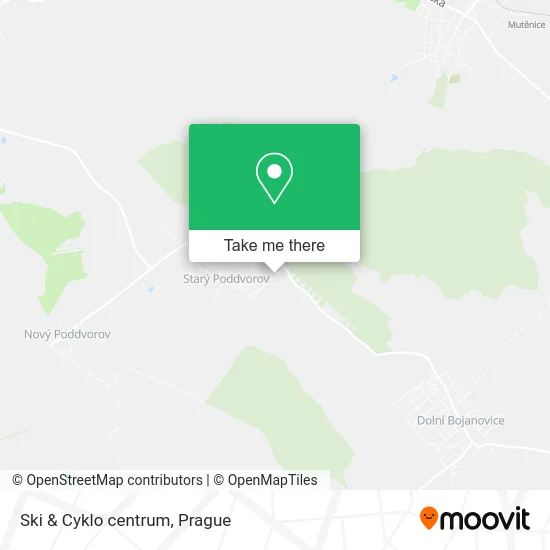 Карта Ski & Cyklo centrum