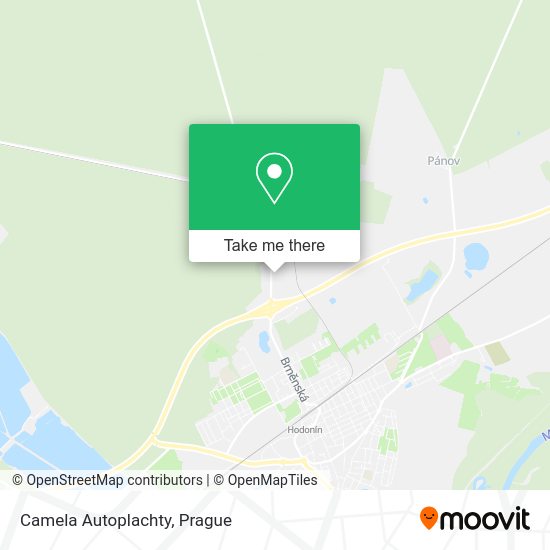 Карта Camela Autoplachty