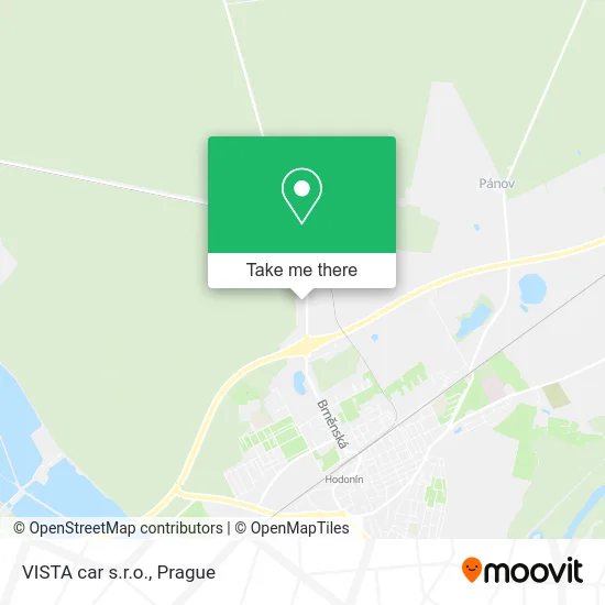 Карта VISTA car s.r.o.