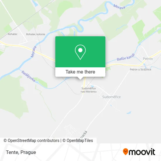 Карта Tente