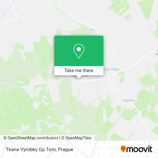 Карта Tkane Vyrobky Gp Tom