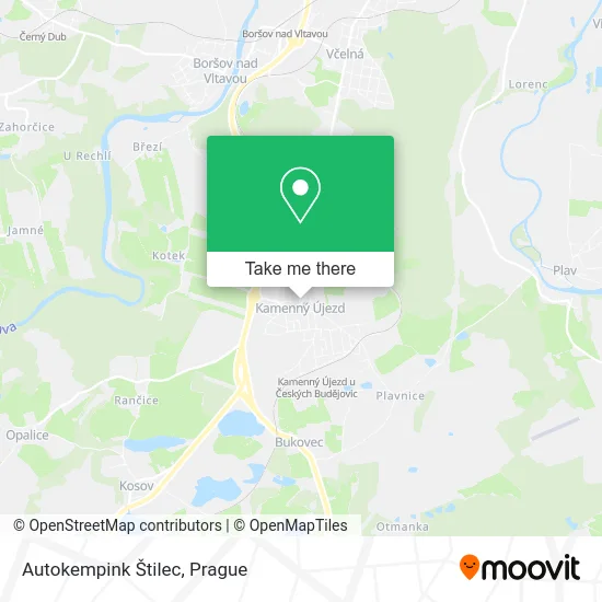Карта Autokempink Štilec