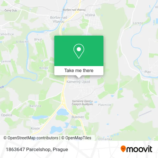 Карта 1863647 Parcelshop