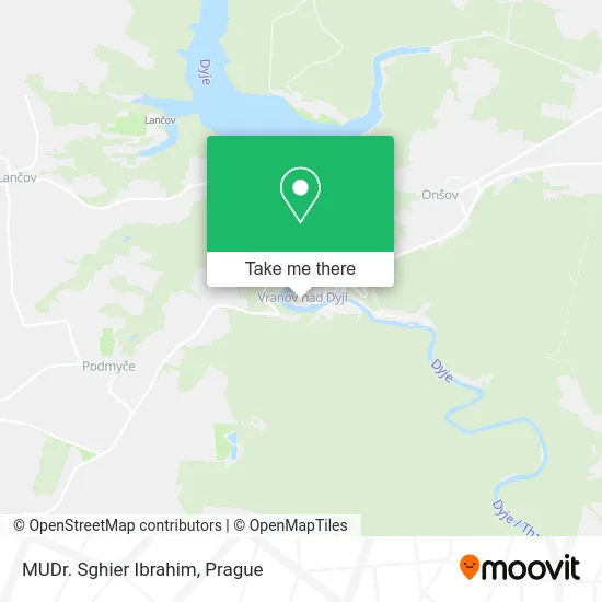 Карта MUDr. Sghier Ibrahim