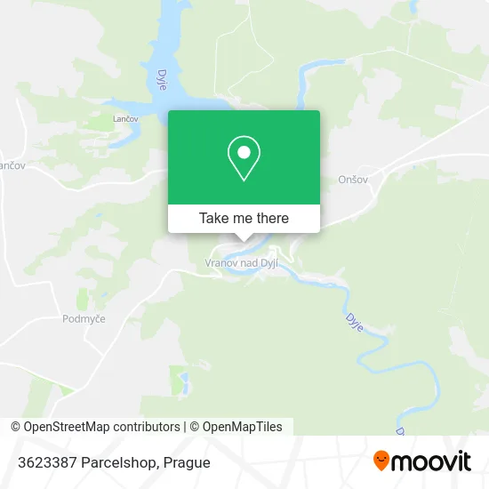 Карта 3623387 Parcelshop