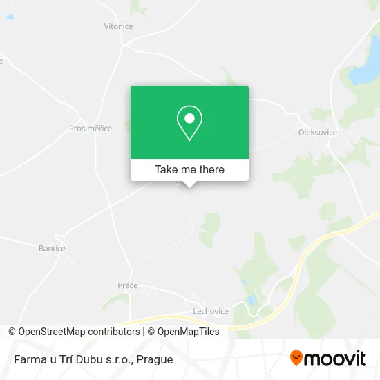 Карта Farma u Trí Dubu s.r.o.