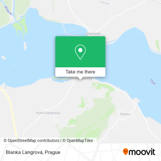 Карта Blanka Langrová