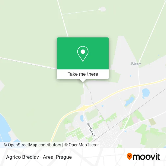 Карта Agrico Breclav - Area