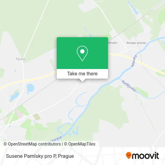 Карта Susene Pamlsky pro P