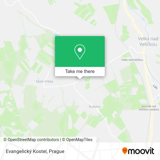 Evangelický Kostel map