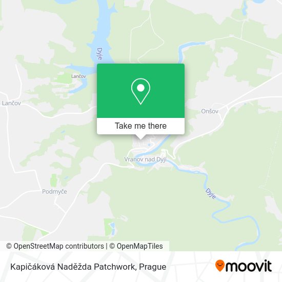 Карта Kapičáková Naděžda Patchwork