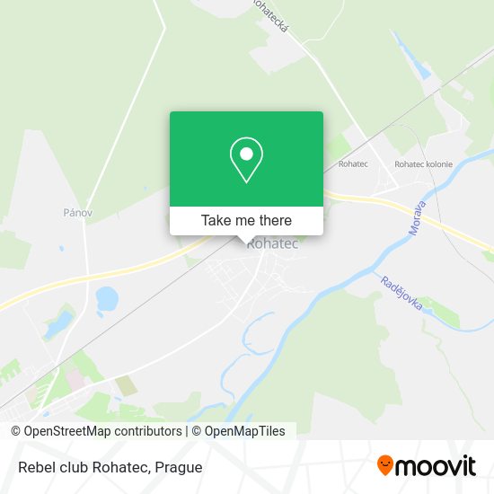 Карта Rebel club Rohatec