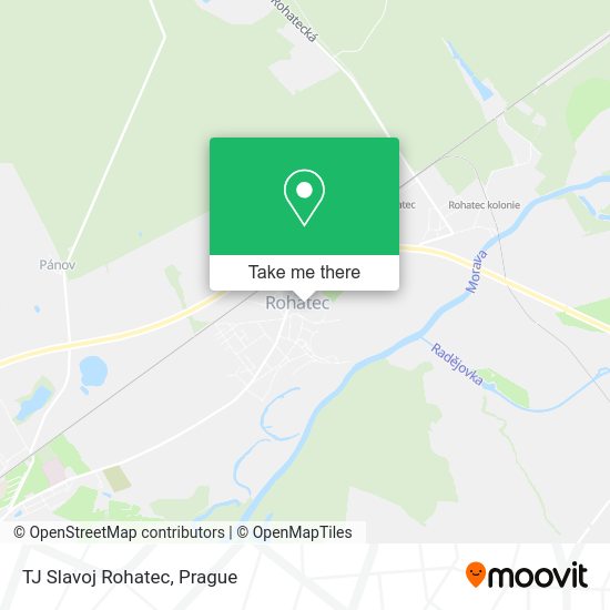 Карта TJ Slavoj Rohatec