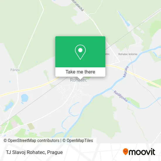 Карта TJ Slavoj Rohatec