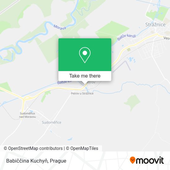 Babiččina Kuchyň map